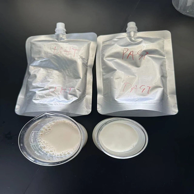 glass bottle milk steam air autoclave