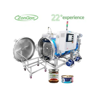 Jarros de vidro Retort spray de água