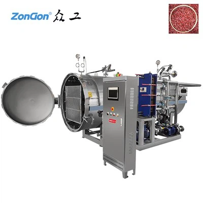 Uma autoclave a vapor para especiarias pode ser usada para outros produtos alimentícios além de e...